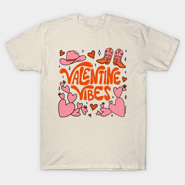 Valentine Vibes T-Shirt by Doodle by Meg